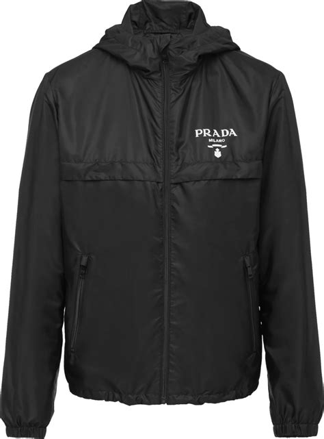 prada windbreaker men|prada nylon bomber jacket.